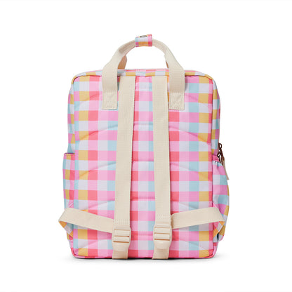 Crywolf Mini Backpack in Pop Gingham