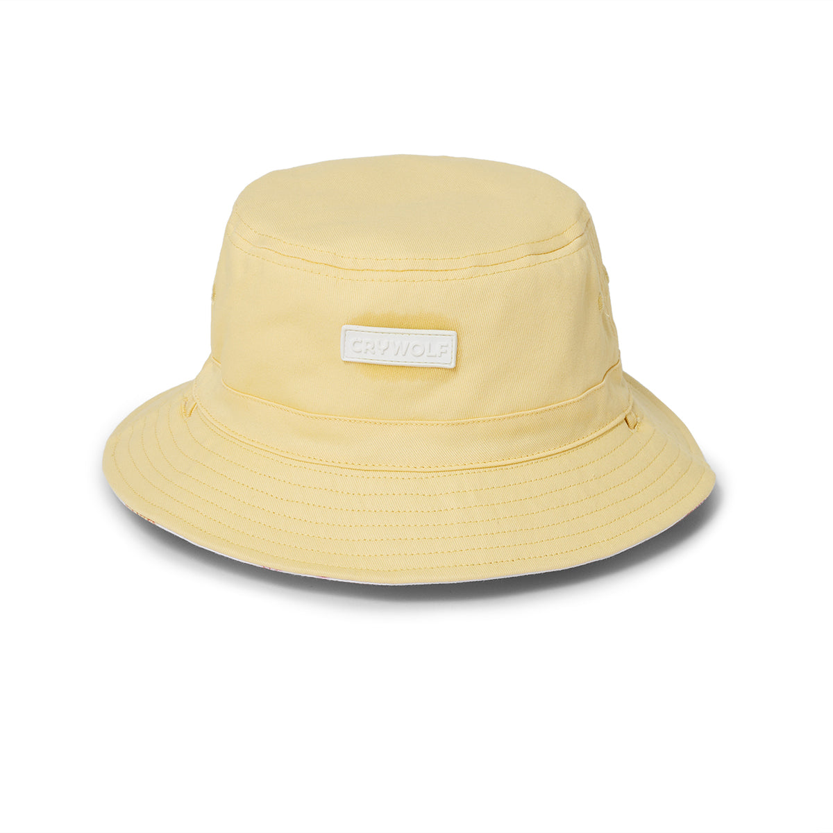 Crywolf Reversible Bucket Hat in Shell
