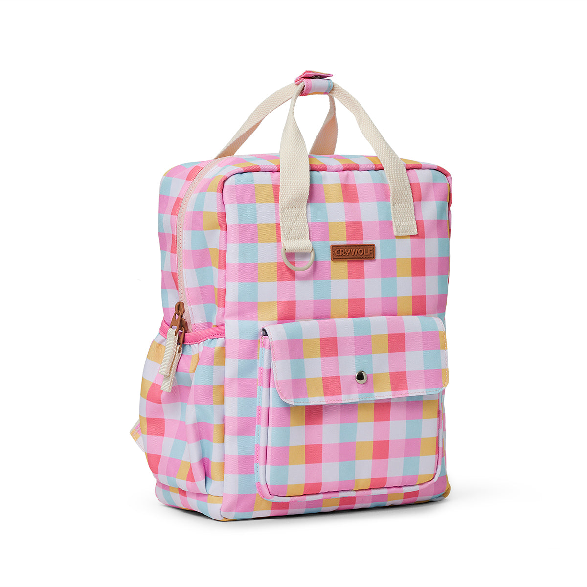Crywolf Mini Backpack in Pop Gingham