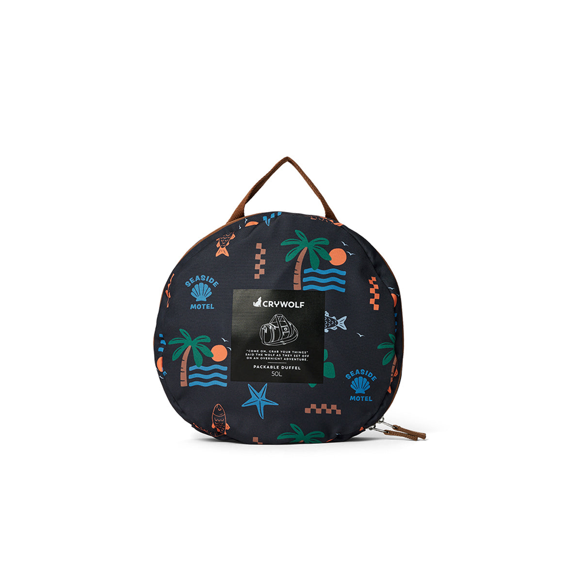 Crywolf Packable Duffel in Seaside Motel