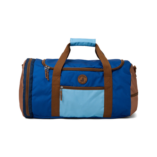 Crywolf Packable Duffel Bag - Deep Sea Colourblock