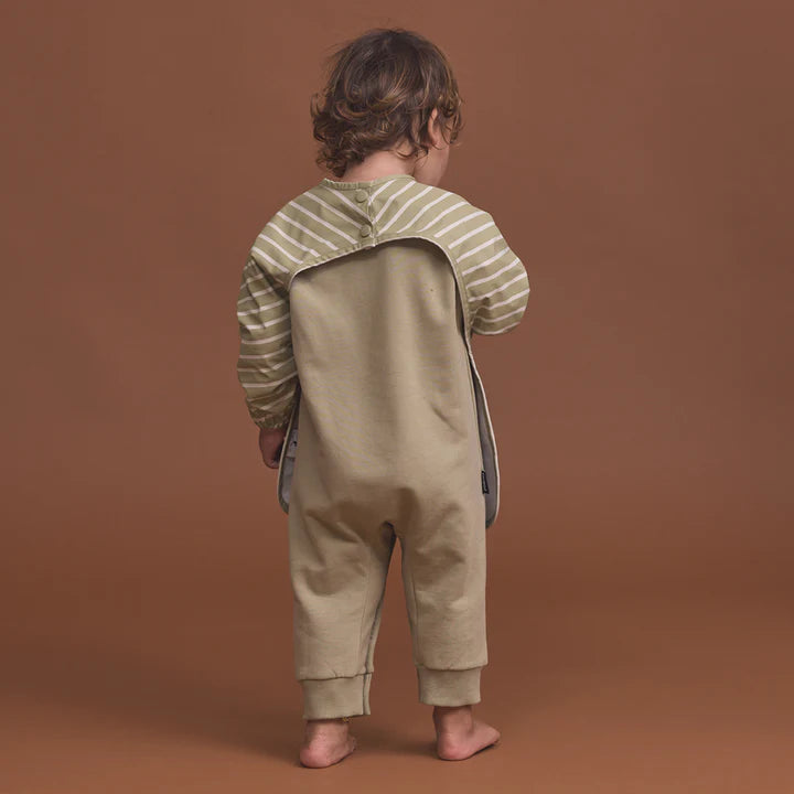 Crywolf Muck-About Apron -Elm Stripe
