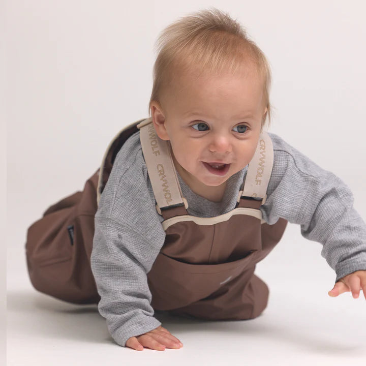 Crywolf BABY WANDER OVERALL - Pinecone