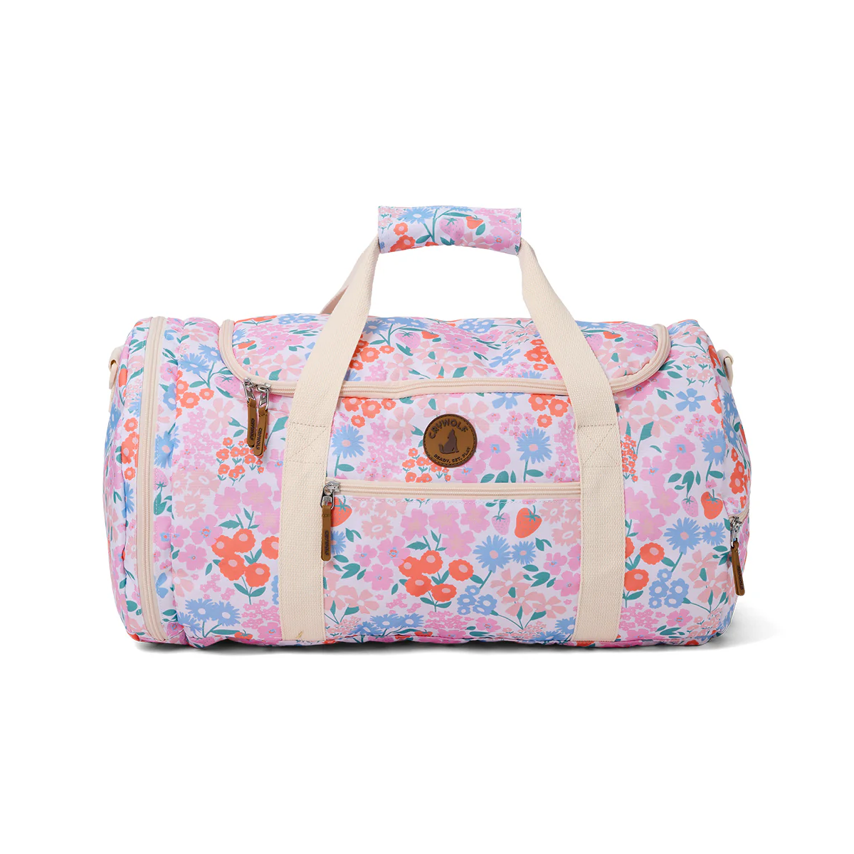 Crywolf Packable Duffel Bag - Berry Garden
