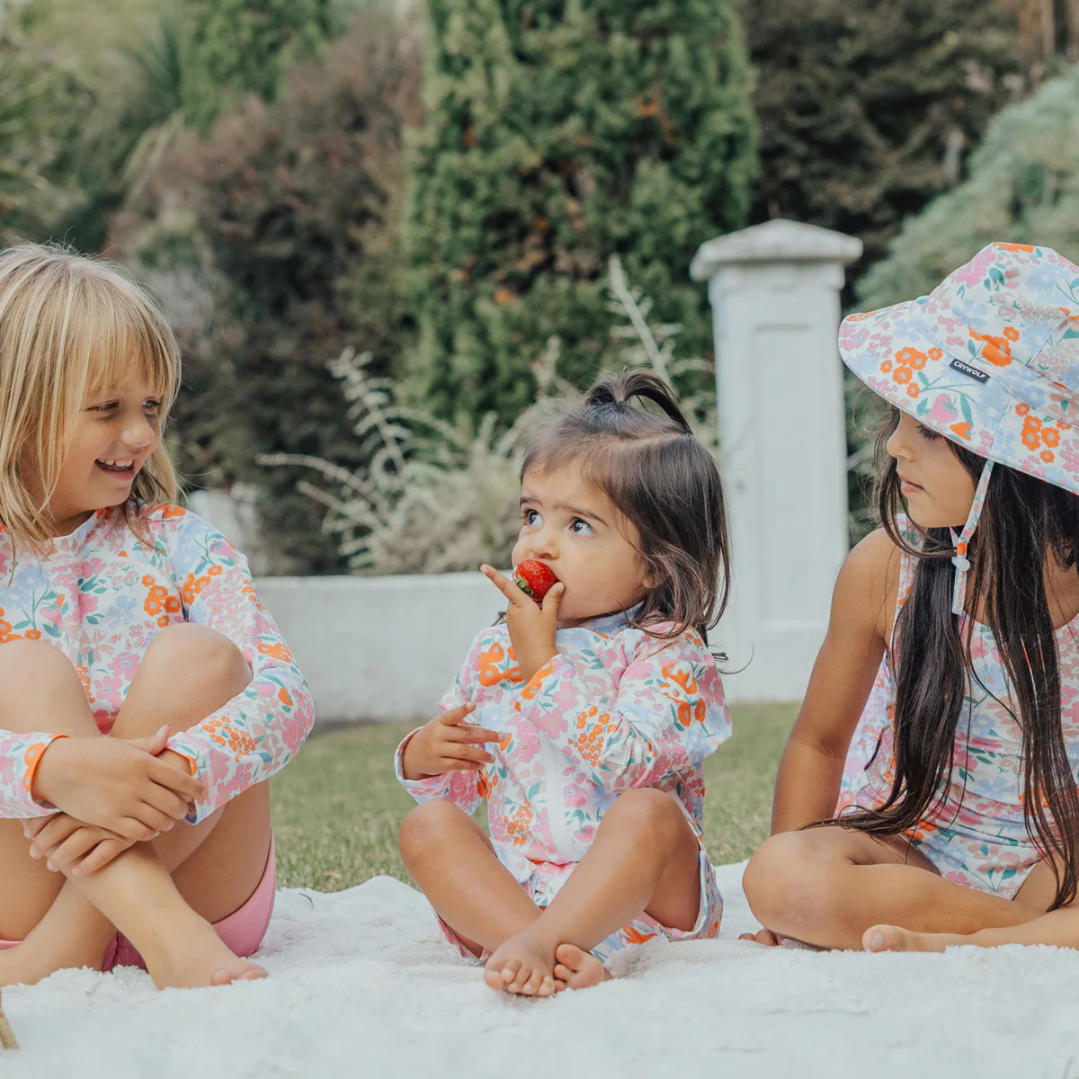 Crywolf Rash Suit - Berry Garden