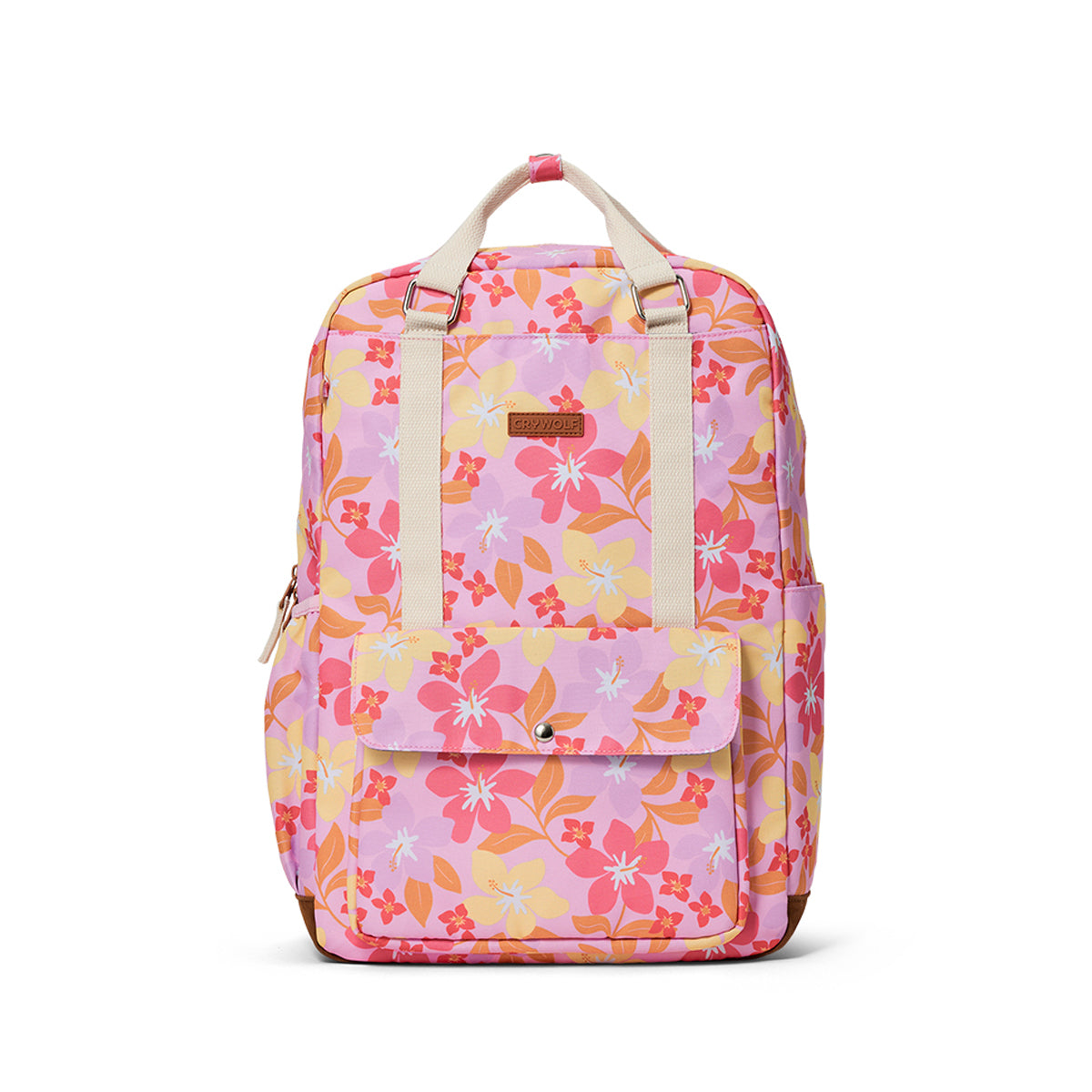 Crywolf Knapsack in Hibiscus Daze