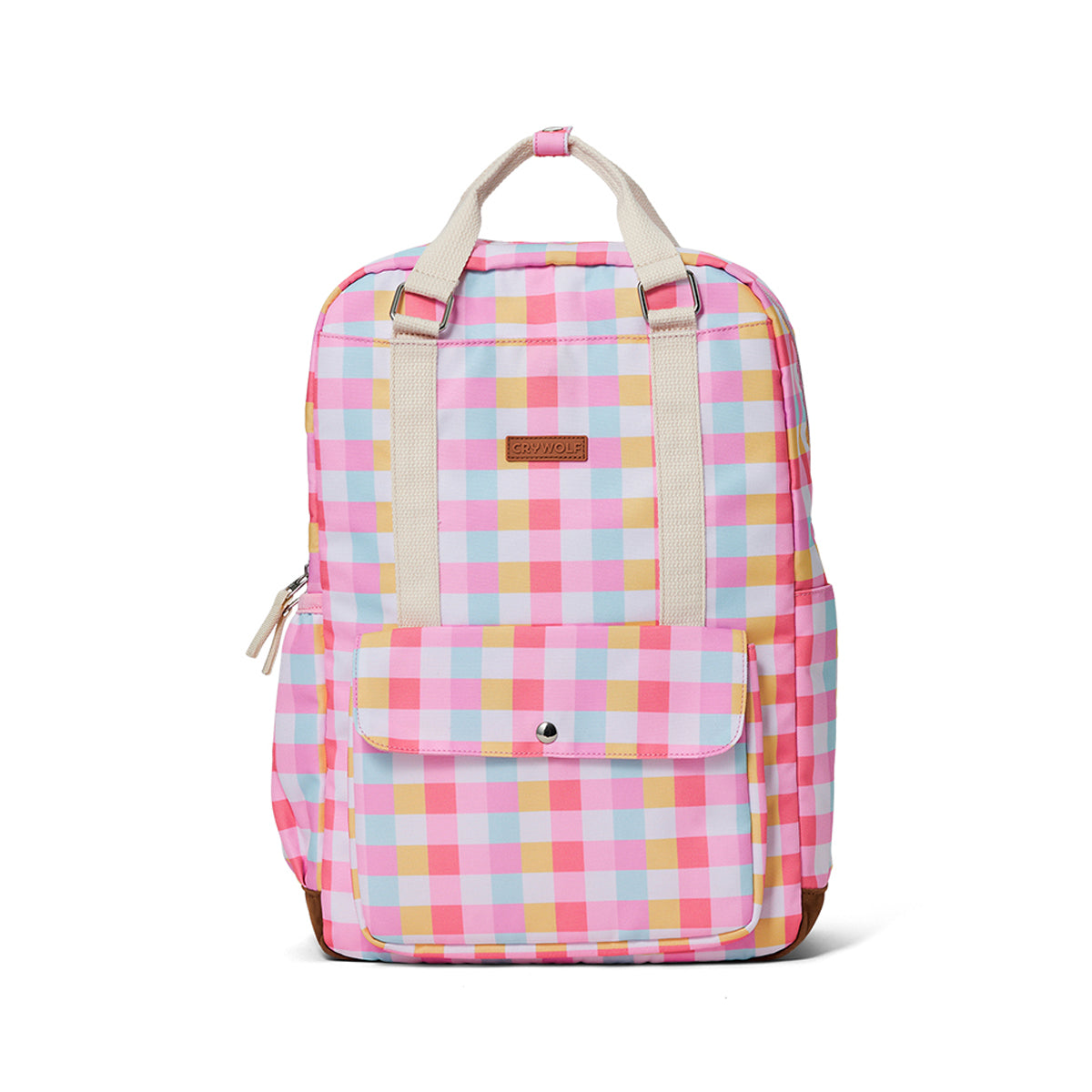 Crywolf Knapsack in Pop Gingham