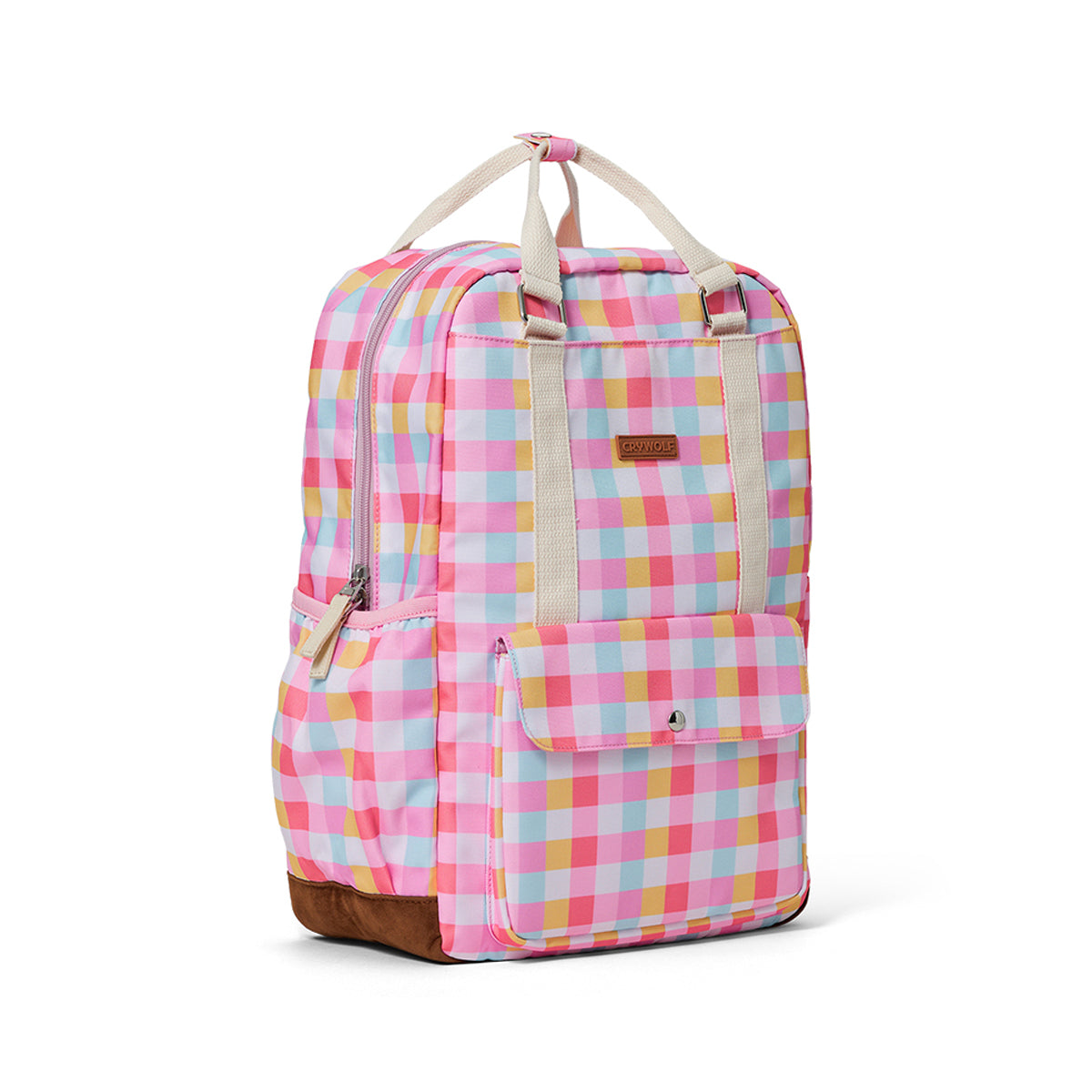 Crywolf Knapsack in Pop Gingham