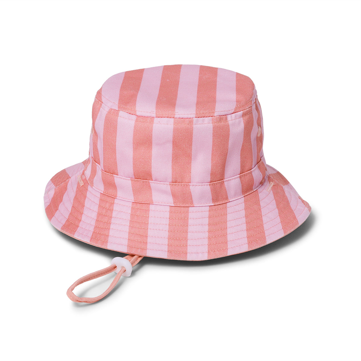 Crywolf Reversible Bucket Hat in Flamingo Stripe