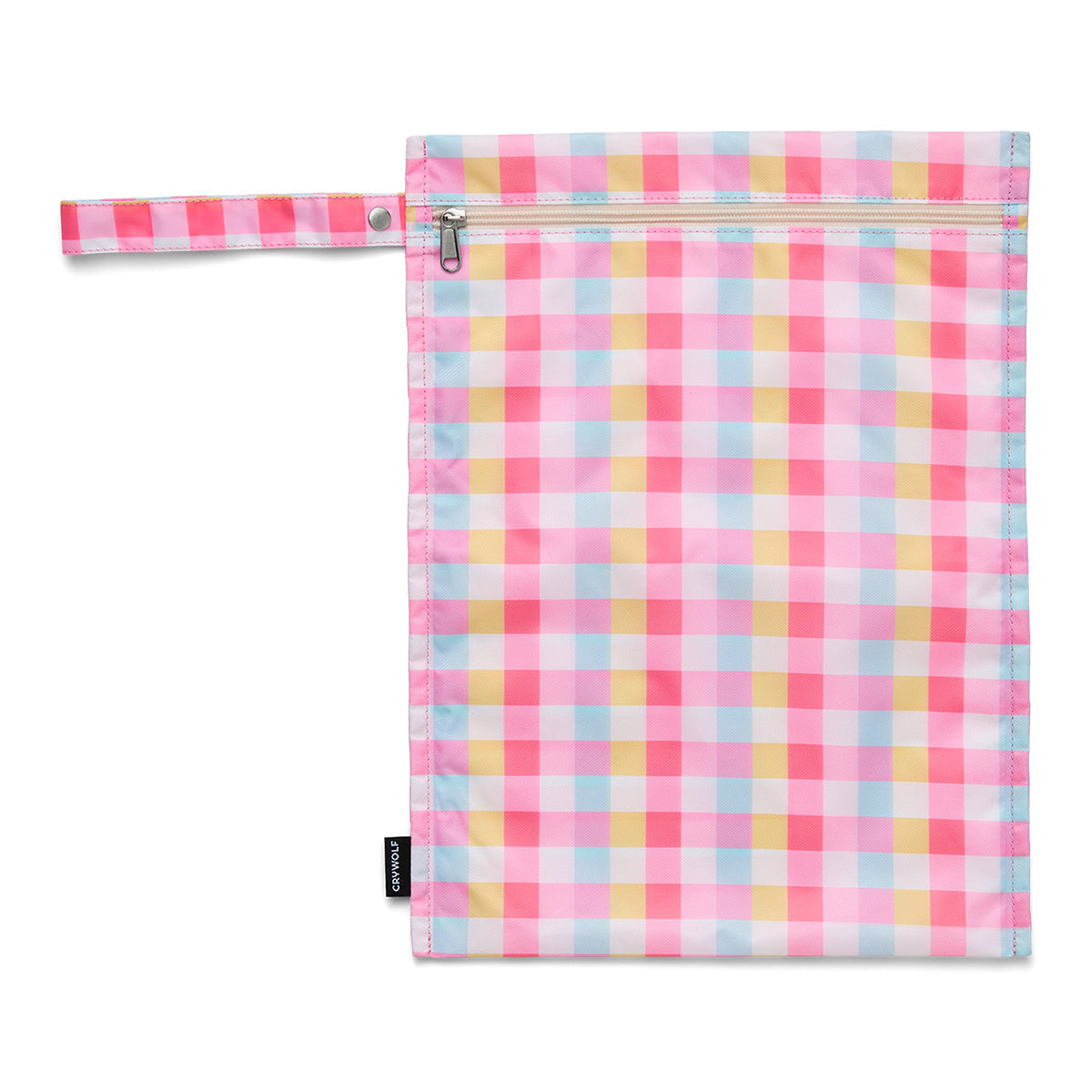 Crywolf Wet Bag in Pop Gingham