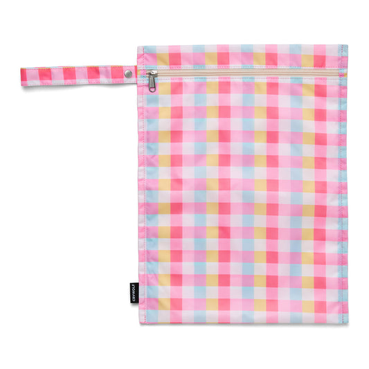 Crywolf Wet Bag in Pop Gingham