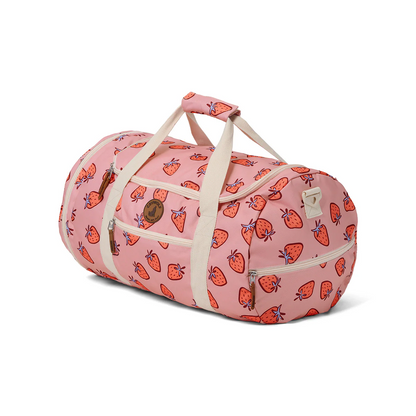 Crywolf Packable Duffel Bag - Strawberry Splash