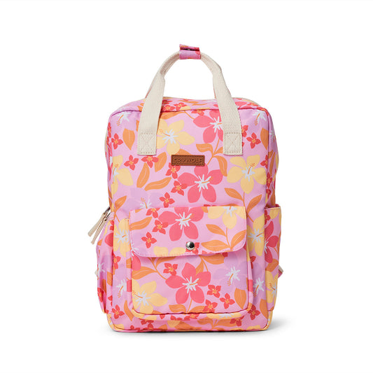 Crywolf Mini Backpack in Hibiscus Daze