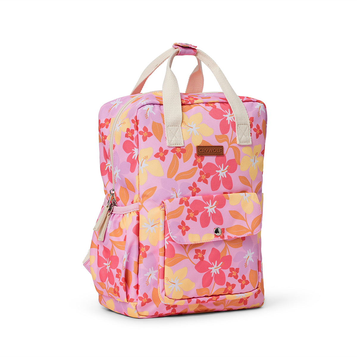 Crywolf Mini Backpack in Hibiscus Daze