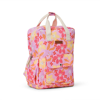 Crywolf Mini Backpack in Hibiscus Daze