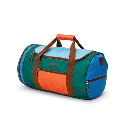 Crywolf Packable Duffel in Seaside Colourblock