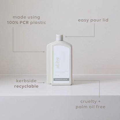 al.ive Body - Dish Wash Refill - Lemon Myrtle & Honeydew 1L