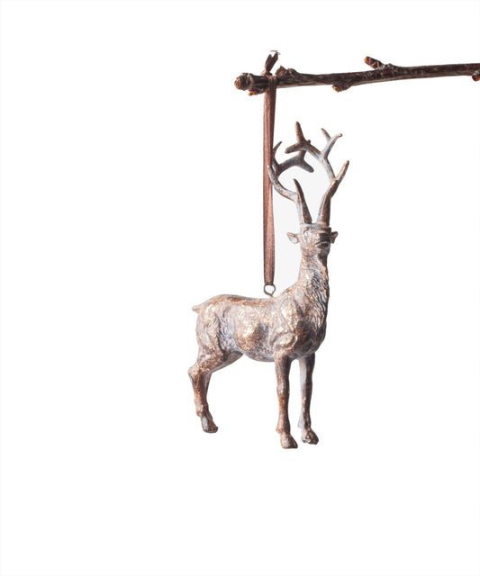 French Country Sentinel Mini Hanging Reindeer