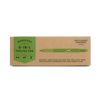 6 in 1 Tooling Pen - Green