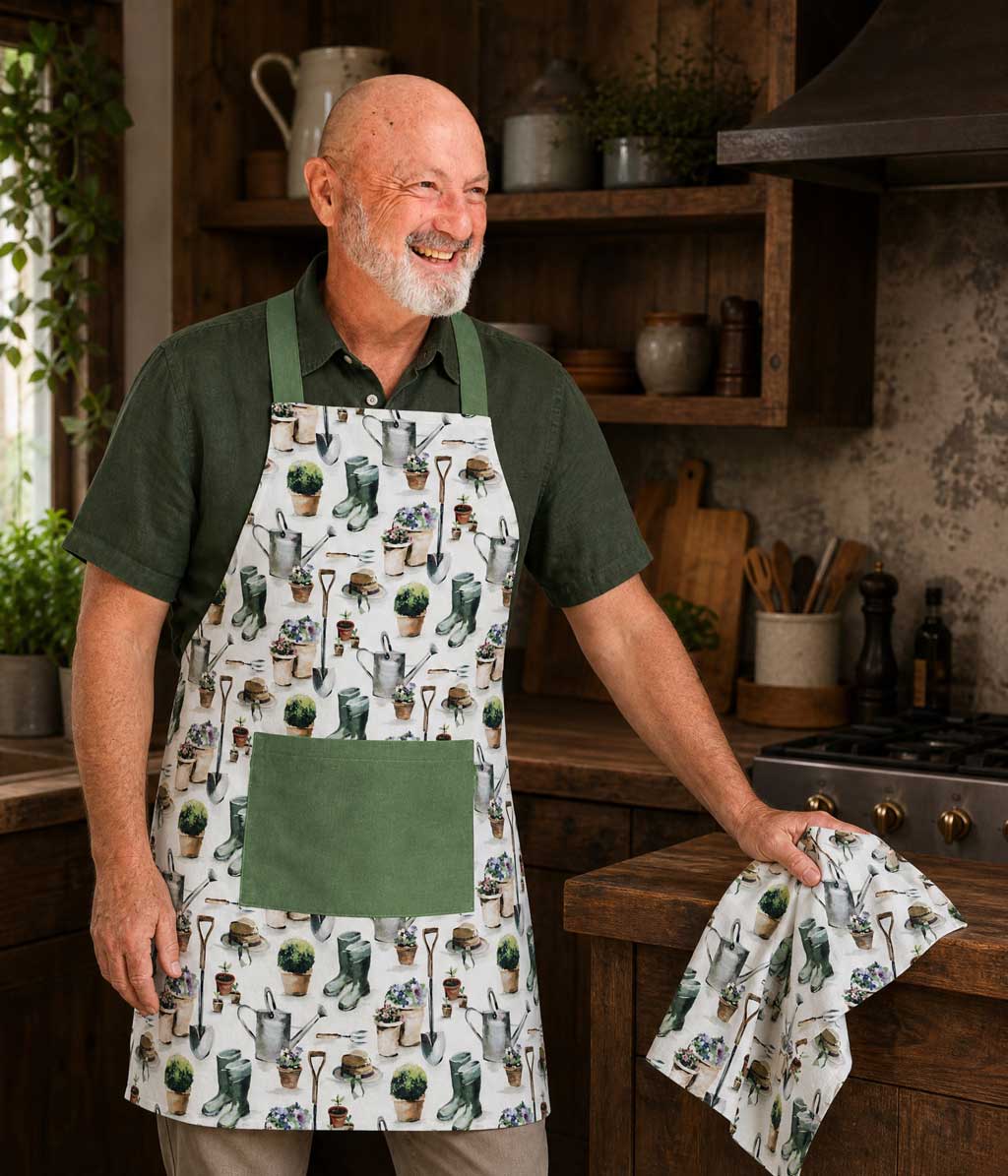 M.M Linen Gardening Apron