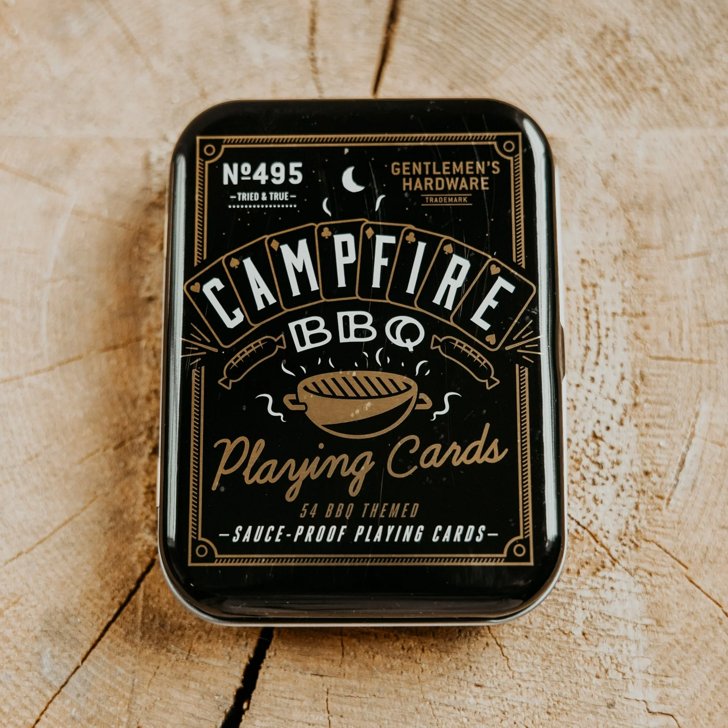 Campfire BBQ Waterproof Playing Cards
