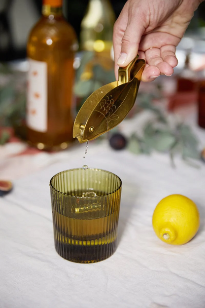 Here's How - The Scout Lowball Glass Set - Olive