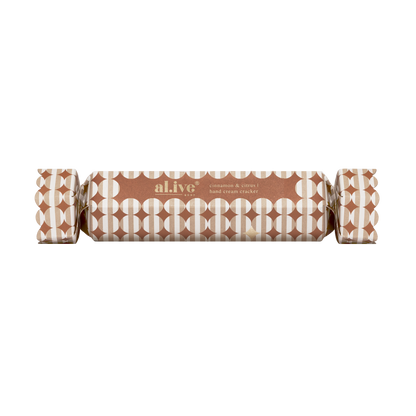 al.ive Body Hand Cream Cracker - Cinnamon and Citrus