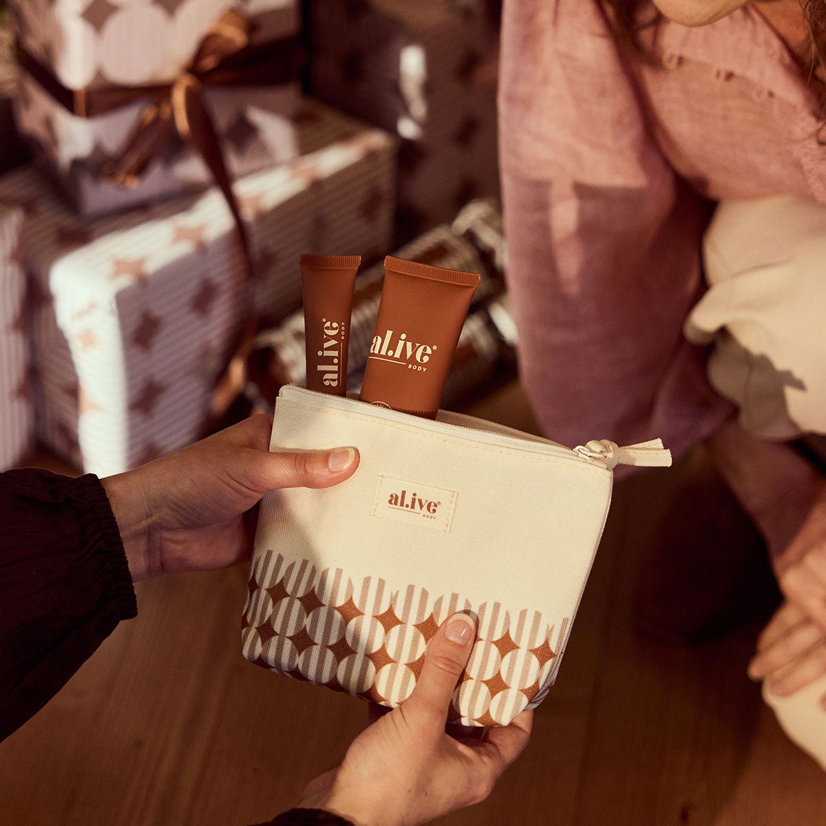 al.ive Body Hand & Lip Giftset - Cinnamon & Citrus