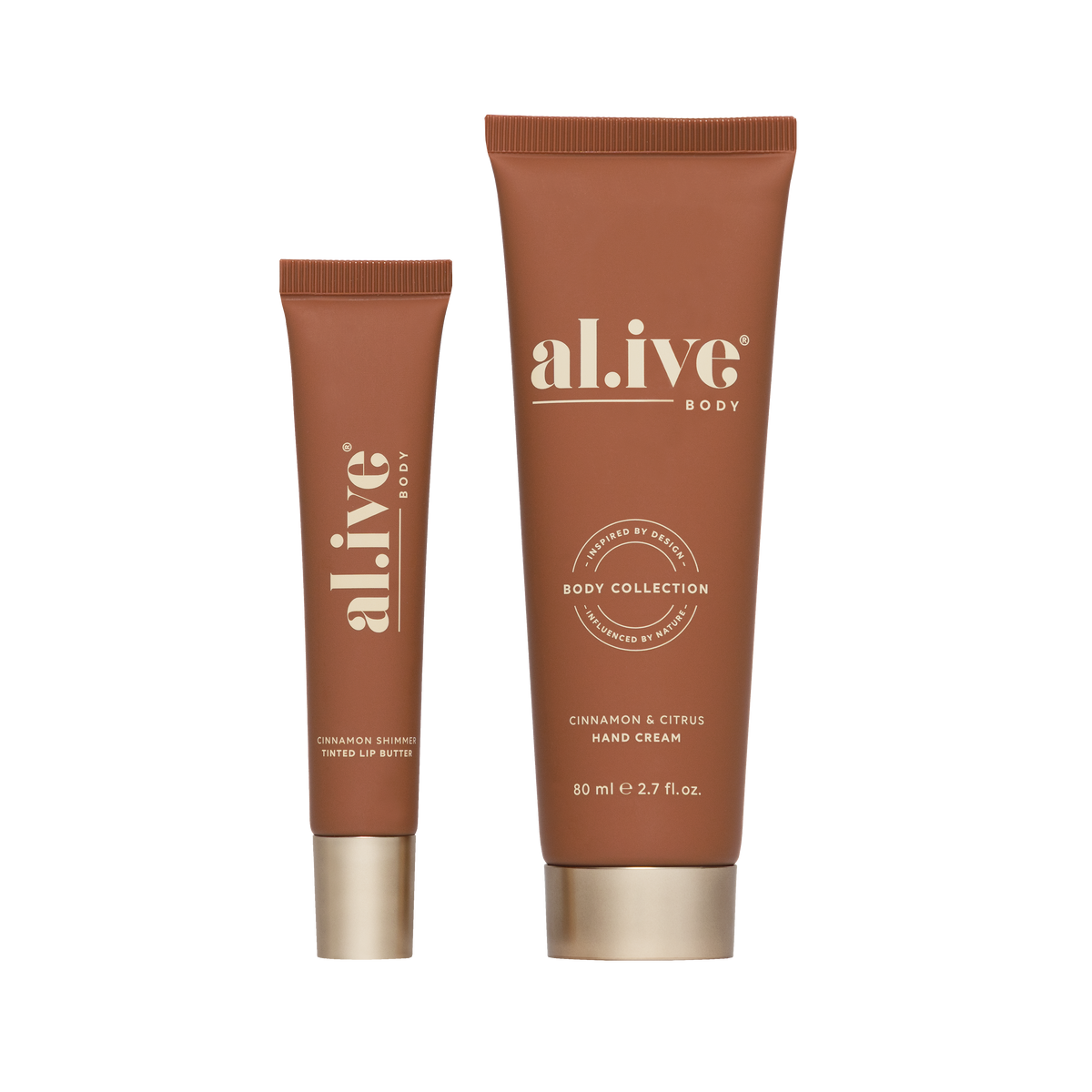 al.ive Body Hand & Lip Giftset - Cinnamon & Citrus
