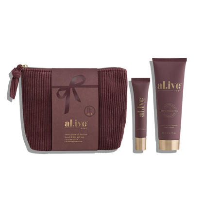 al.ive Body - Hand & Lip Giftset - Sweet Plum & Berries