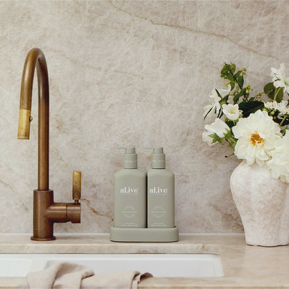 al.ive Body - Wash & Lotion Duo Compact - Ivory Bloom