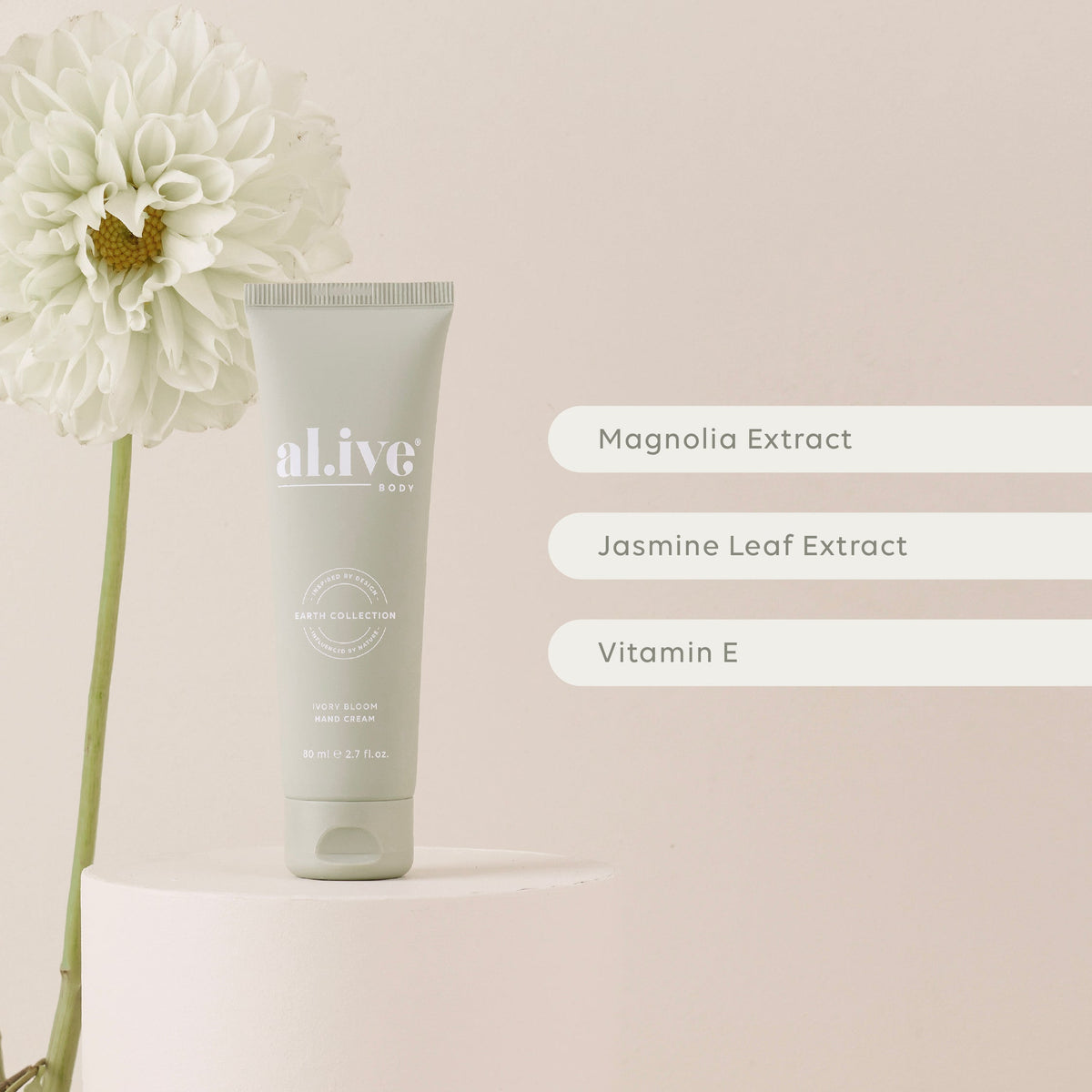 al.ive Body Hand Cream - Ivory Bloom