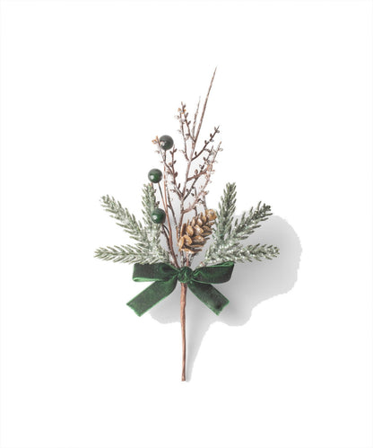 French Country Evergreen Picks - Set of 4