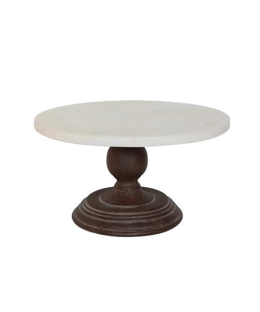 Round Marble Cake Stand