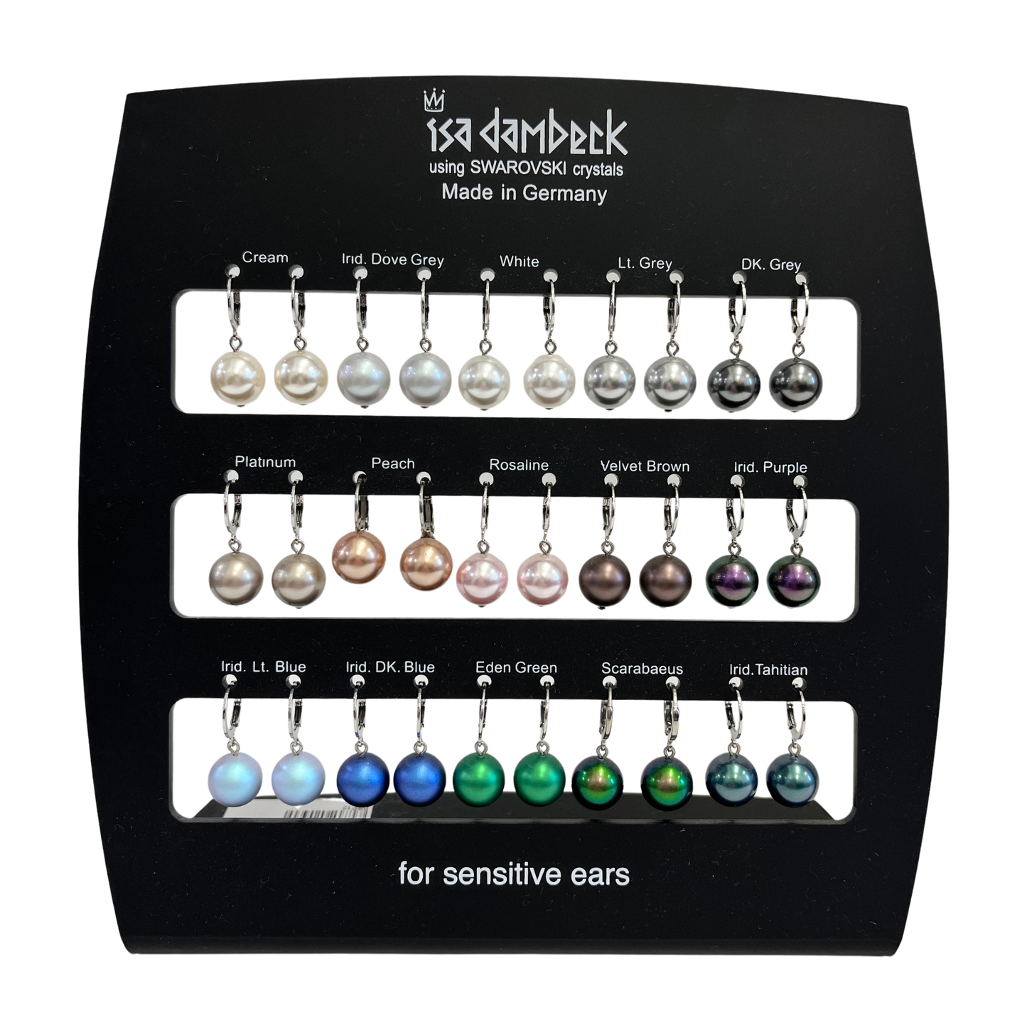 Large Drop Pearl Earrings - 12mm