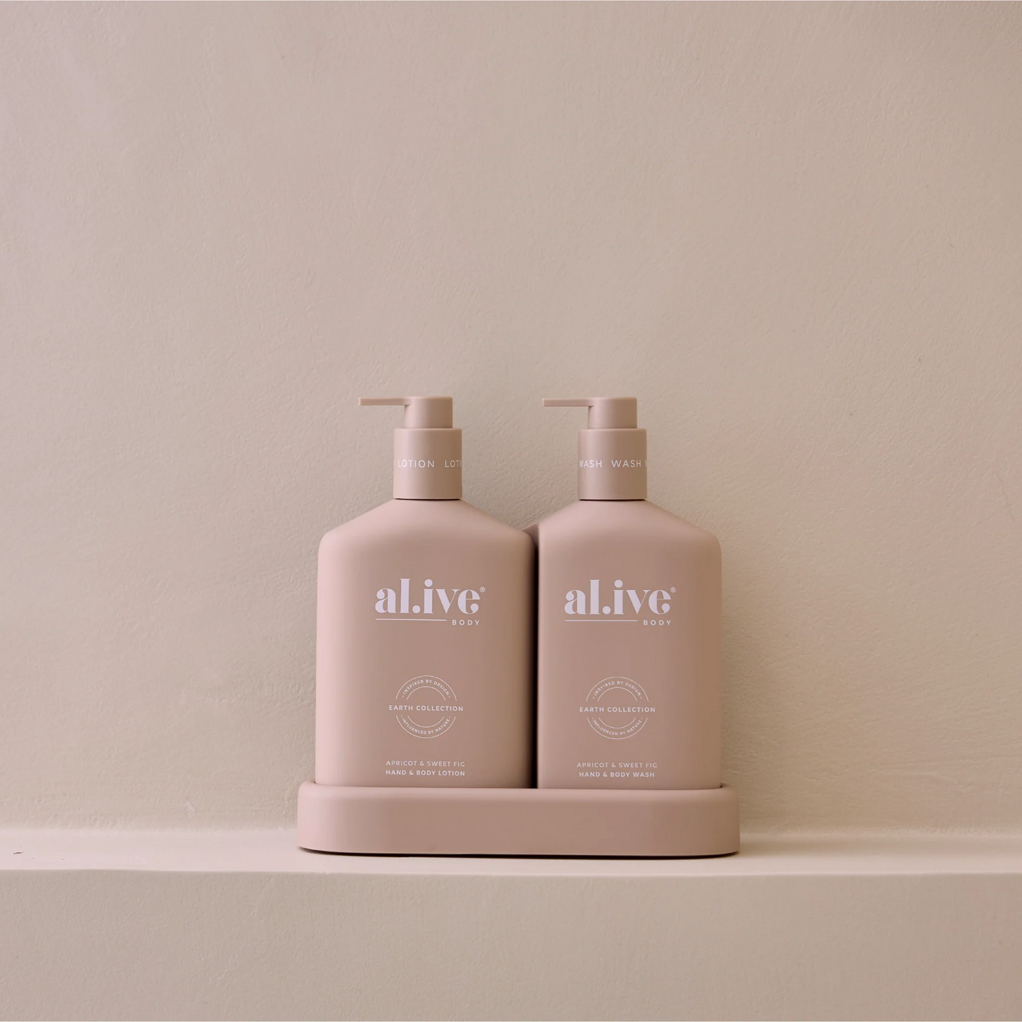 al.ive Body - Wash & Lotion Duo - Apricot & Sweet Fig