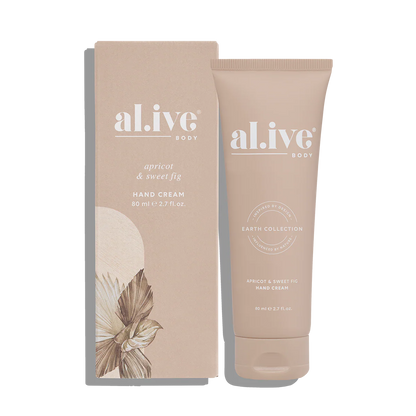 al.ive Body - Hand Cream - Apricot & Sweet Fig
