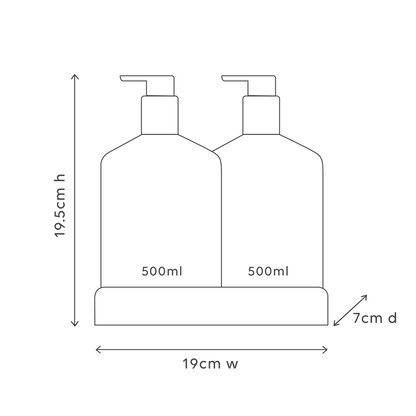 al.ive Body - Wash & Lotion Duo - Sea Cotton & Coconut