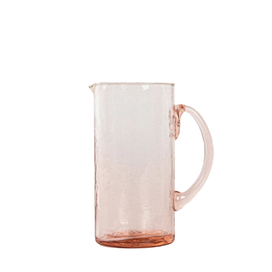 Glass Jug - Rose