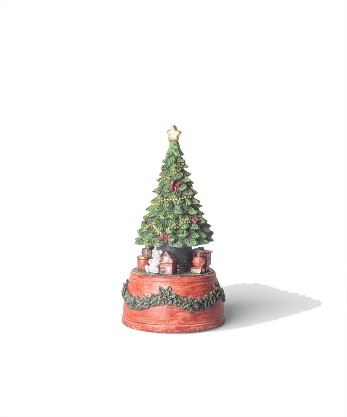 French Country Classic Noel Tree Music Box