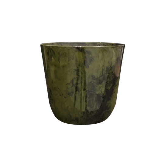 Palermo Marble Green Pot - Large