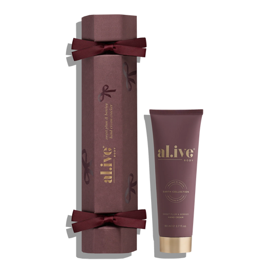 al.ive Body - Hand Cream Cracker - Sweet Plum & Berries