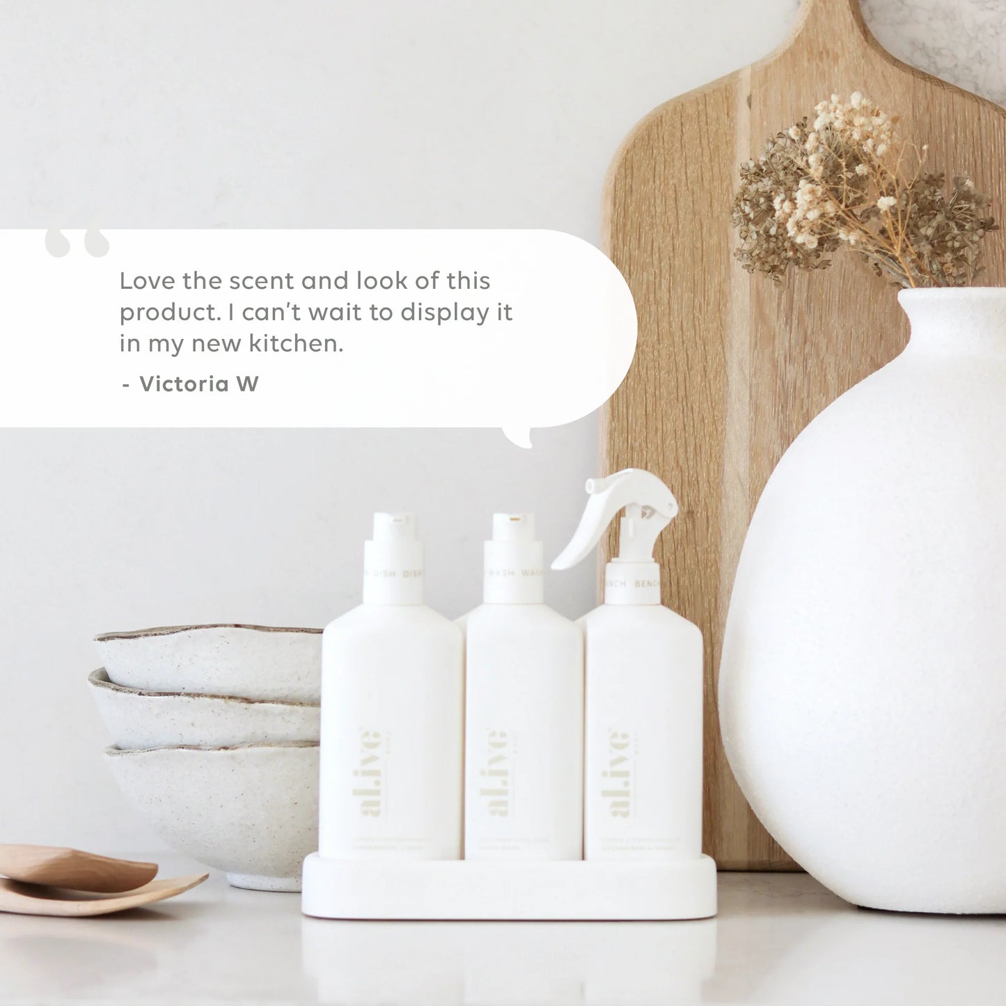 al.ive Body - Kitchen Trio - Lemon Myrtle & Honeydew