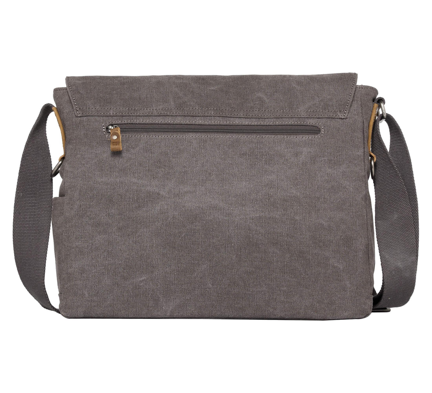 Classic Laptop Messenger Bag - Charcoal