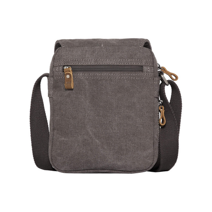 Classic Small Flap Front Cross Body Bag - Charcoal