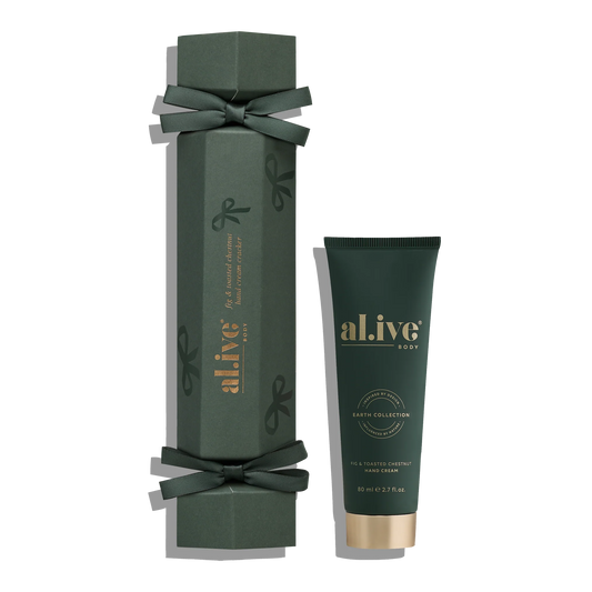 al.ive Body - Hand Cream Cracker - Fig & Toasted Chestnut