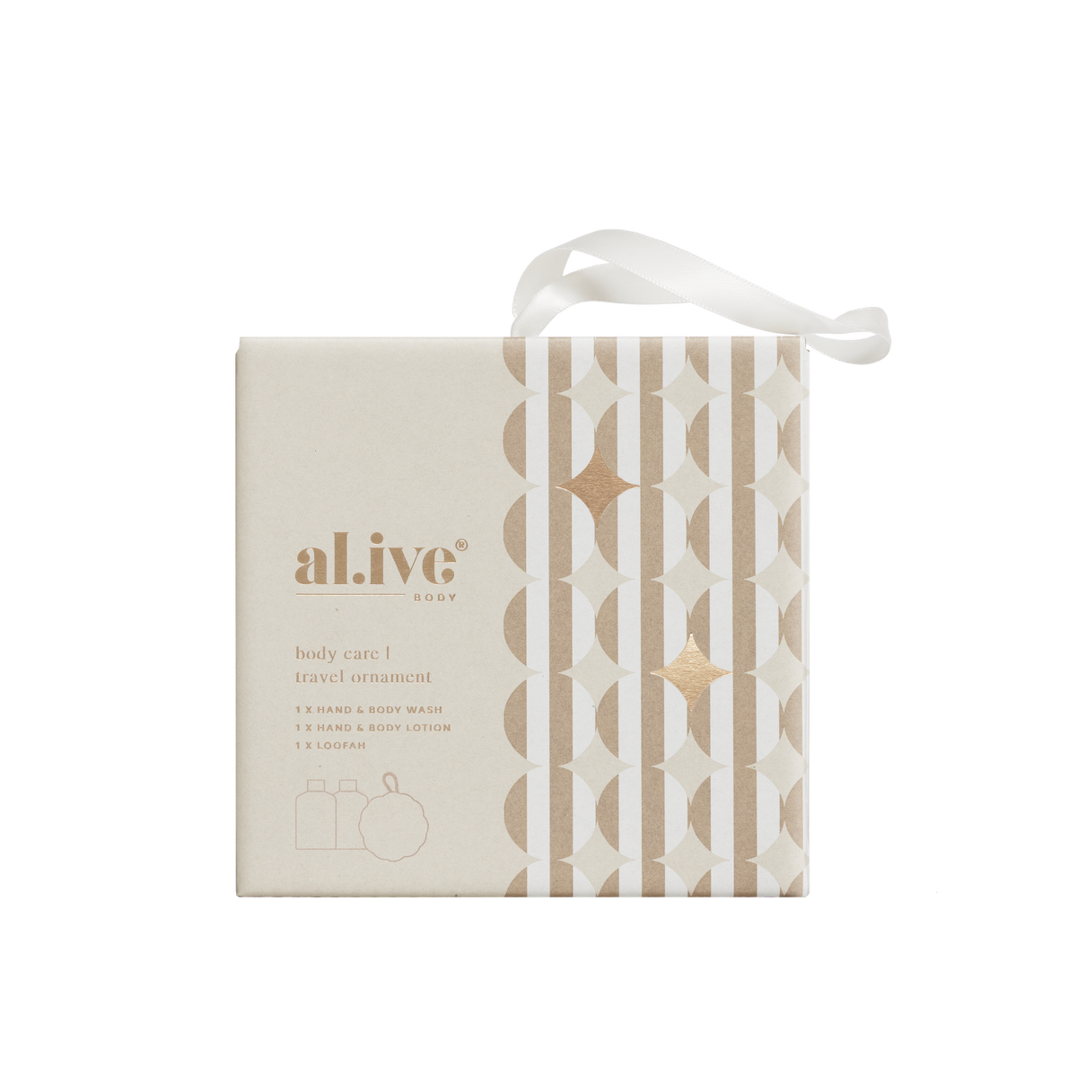 al.ive Body Body Care Travel Ornament - Sea Cotton & Coconut