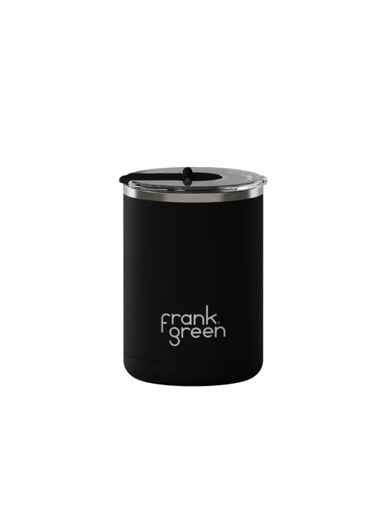 Frank Green 12oz Ceramic Reusable Hinged Lid Coffee Cup - Midnight