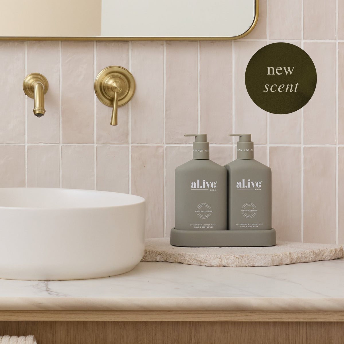 al.ive Body Wash & Lotion Duo - Willow Gum & Lemon Myrtle