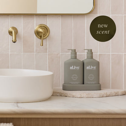 al.ive Body Wash & Lotion Duo - Willow Gum & Lemon Myrtle